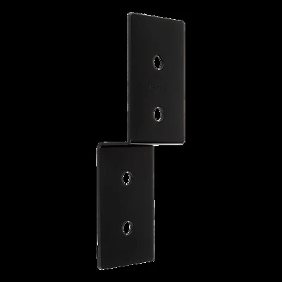 Indio Collection Decorative Joist Tie, Black, 1-3/4 x 3 x 9-3/4 In.