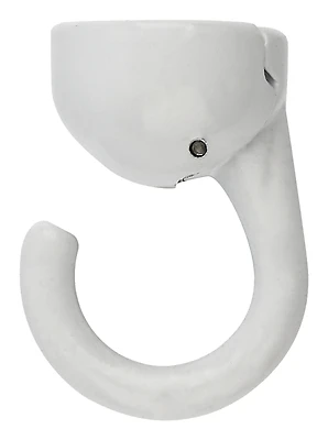 Elephant Wall Hook, White