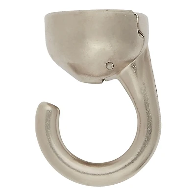 Elephant Wall Hook, Nickel