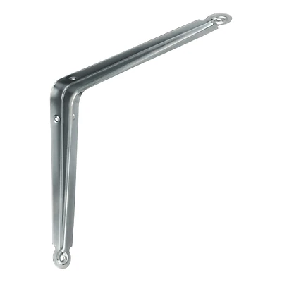 National Hardware N110-205 Shelf Bracket, Galvanized Steel, 10 x 12 In.