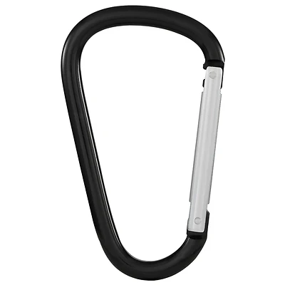 Interlocking Spring Snap, Black Steel, 6 In.