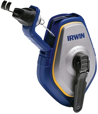 Irwin STRAIT-LINE 1932876 Chalk Reel, 100 ft L Line, 6:1 Gear Ratio