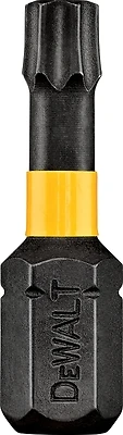 DeWalt DWA1TS20IR2 FlexTorq T20 TORX Impact Screwdriver Bit, 1 In., 2-Pack