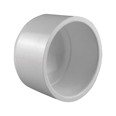Charlotte Pipe Schedule 40 1/2 in. Slip x 1/2 in. Dia. Slip PVC Cap