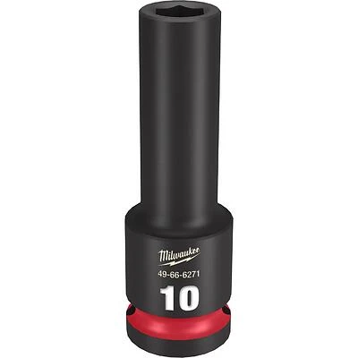 Shockwave 10 Mm X 1/2 In. Drive Deep 6 Point Impact Socket