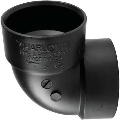 ABS/DWV Vent Ell, 90 Degree, 3 In.