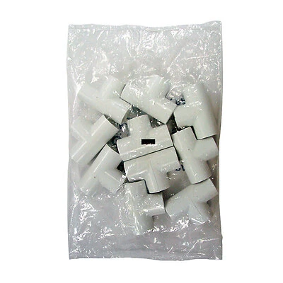 Schedule 40 Pressure Tee, 1/2 In., 10-Pack