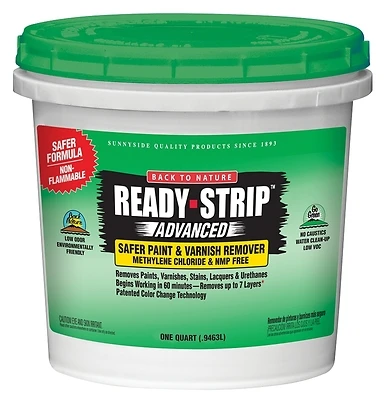 Ready Strip Plus Paint & Varnish Remover, 1-Qt.