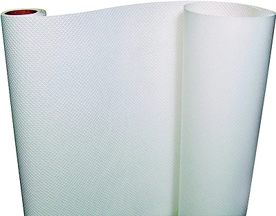 20 In. X 5 Ft. White Non-adhesive Embossed Shelf Liner