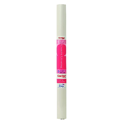 Con-Tact 09F-C9983-12 Creative Covering Self-Adhesive Shelf Liner, Almond, 18 In. X 9 Ft.