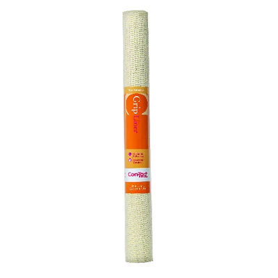 Con-Tact 05F-C6F54-06 Non-Adhesive Beaded Grip Shelf Liner, Almond, 20 In. X 5 Ft.