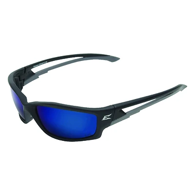 Edge Eyewear TSKAP218 Kazbek Polarized Safety Glasses, Matte Black