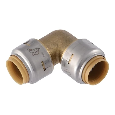 SharkBite UR248A4 Pipe Elbow, 90-Degree, 1/2 In., 4-Pk.