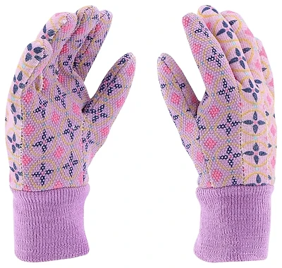 Miracle-Gro MG65757/Y Youth Garden Gloves, Cotton/Polyester, Multi-Color