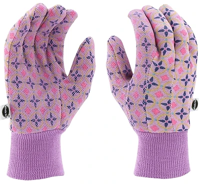 Women's Medium/large Polyester Multi-color Gardening Gloves, Model Mg65757/wml, Pack Of 3