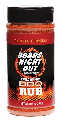 Boar's Night Out OW86500 BBQ Seasoning Rub, 10.5 oz