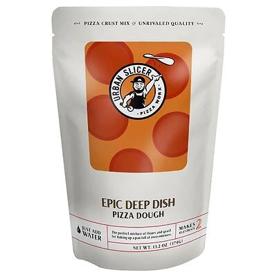 Epic Deep Dish Pizza Dough Mix 13.2 Oz - Versatile Pizza Crust