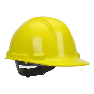 Safety Works SWX00345 Yellow Cap Style Hard Hat, Pin-Lock, Class E