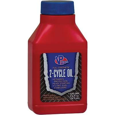2.6 Oz. Synthetic 2-cycle Oil, Jaso Fd Certified, 48 Pk