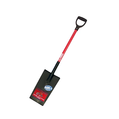 Planting Spade, Commercial Grade, 40-In. Fiberglass Handle
