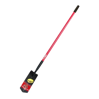 4-In. Trench Shovel, 59-In. Fiberglass Handle