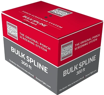 Screen Tight BULKSPLINE Vinyl Screen Spline, 0.175 In. Dia. X 300 Ft., Gray