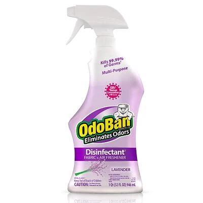 Odoban Fabric & Air Freshener Disinfectant, Lavender, 32 oz.