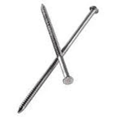 Simpson Strong-tie 3d 1-1/4 In. Trim Coated Stainless Steel Nail Round Head 196 Pk 1 Lb