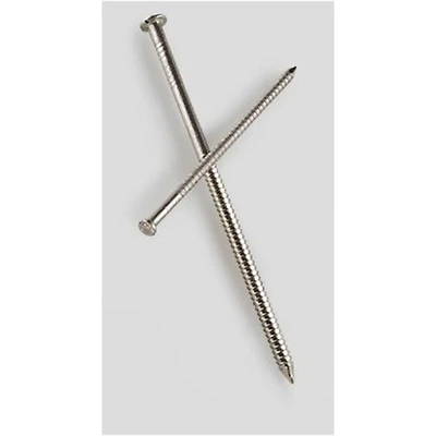 Simpson Strong-tie 3d 1-1/4 In. Siding Coated Stainless Steel Nail Round Head 495 Pk