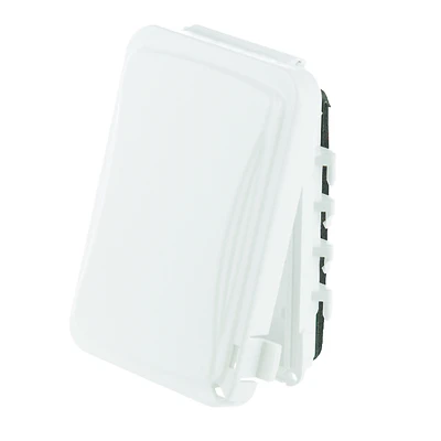 1-gang Rectangle Plastic Weatherproof Electrical Box Cover Mm110w