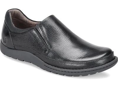 Men's Nigel Slip-on Loafers Size 10 In Black - Comfortable And Stylish