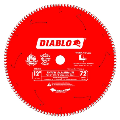 12 In. D X 1 In. Tico Carbide Circular Saw Blade 72 Teeth 1 Pk