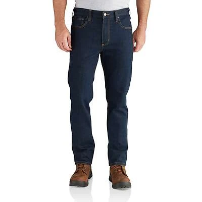 Men's Rugged Flex Straight Fit 5-pocket Tapered Jean - W34 Erie