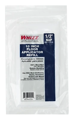 10-inch Microfiber Wood Block Refill For Floor Applicator Model 10100