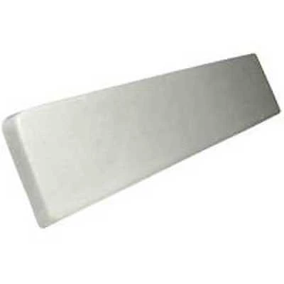Right Hand Sidesplash Cultured Marble White 22 In L X 3-1/2 In H X 3/4 In D
