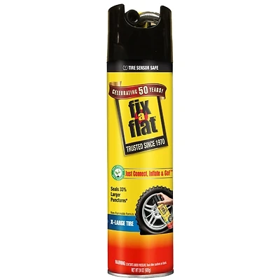 Fix-A-Flat S60369 Tire Inflator and Sealer, 24 Oz, Trucks/SUVs/Vans