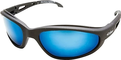 Dakura Polarized Safety Glasses Blue Mirror Lens Black Frame Tsmap218 1 Pk