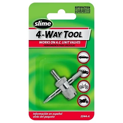 4-way Tire Valve Repair Tool Model 2044-a For All Tire Types