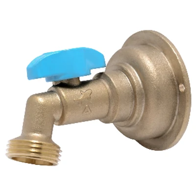 SharkBite 24621LF Brass Hose Bibb, 3/4 In. MHT x 3/4 In. MHT