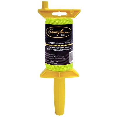 Stringliner 25112 Twisted Mason's Line and Reel, 270 Ft., Yellow