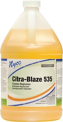 Nl535-g4 Citrablaze 535 Cleaner & Degreaser, 128 Oz, Pack Of 4, Citrus