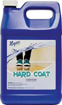 Nl90401-900104 Hard Coat Floor Polish, 128 Oz, Acrylic Polymer, Pack Of 4