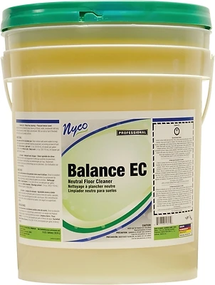 Nl158-p5 Balance Ec Ph Neutral Floor Cleaner, 5 Gallon Pail, Citrus Lemon Scent