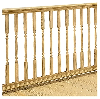 Classic Deck Spindle 2 In W X 2 In L X 36 In H Southern Yellow Pine