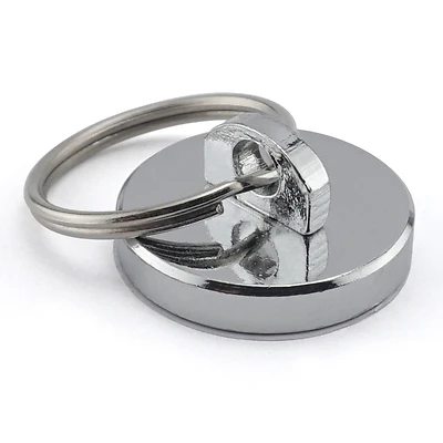 Magnet Source 07287 Neodymium Magnetic Hook, 35 Lb. Pull, 1-1/8 In.
