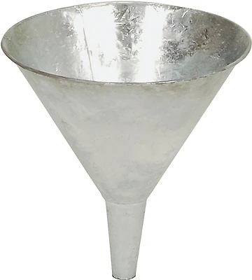 Behrens GF52 Funnel with Screen, 2 Qt Capacity, Galvanized Steel