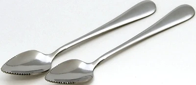 Chef Craft 21521 Grapefruit Spoon Set, Stainless Steel, 7 In., 2 Piece