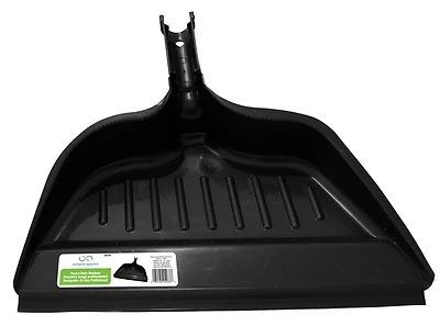 2033 Snap-on Dustpan, 12.75 In L, 14.75 In W, Pack Of 6, Gray