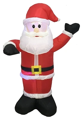 Santas Forest 90337 Inflatable Christmas Santa, 4 Feet Tall, Internal Light