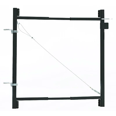 Steel Frame Kit For 36-60 In. Wide Gates, Anti-sag Design, Model Ag36
